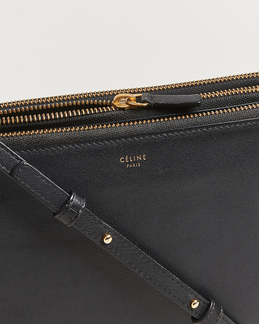 Herren | Gifts for Her | Celine Pre-Owned | Trio Bag Small Leather Black