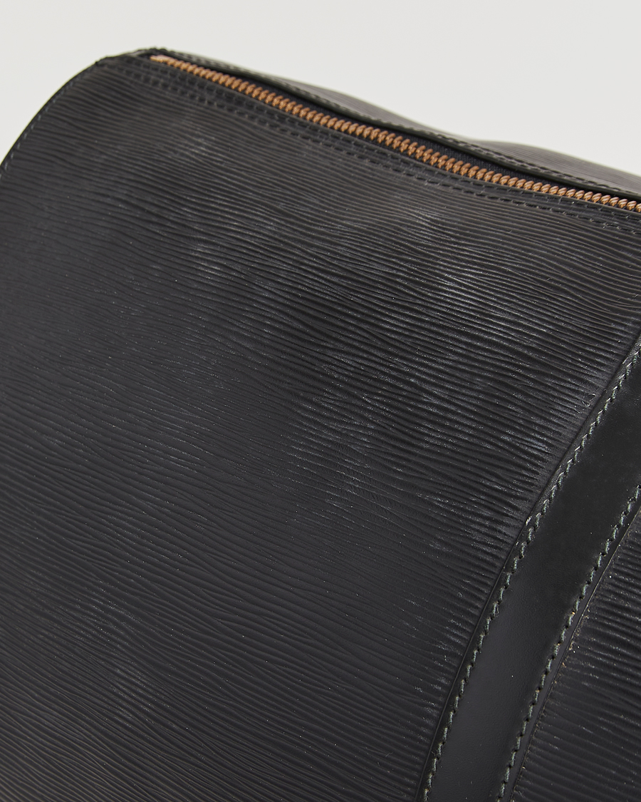 Herren | Pre-Owned & Vintage Bags | Louis Vuitton Pre-Owned | Keepall 60 Epi Leather Black