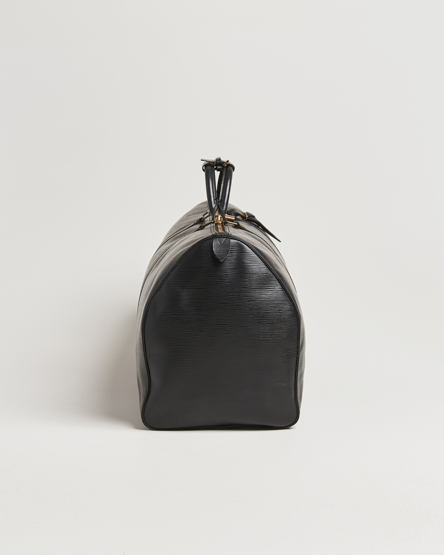 Herren | Pre-Owned & Vintage Bags | Louis Vuitton Pre-Owned | Keepall 60 Epi Leather Black