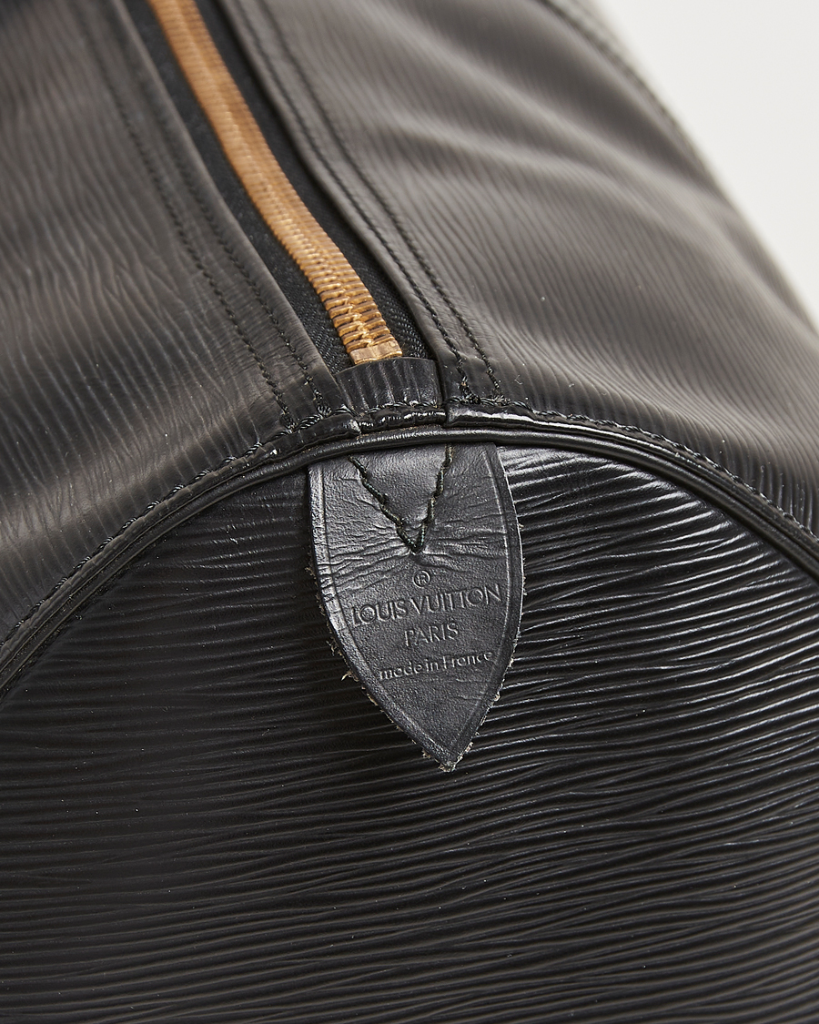 Herren | Pre-Owned & Vintage Bags | Louis Vuitton Pre-Owned | Keepall 60 Epi Leather Black