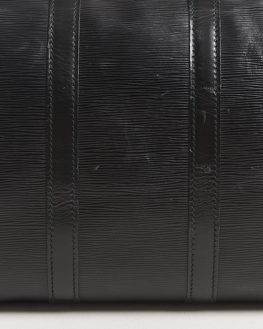 Herren | Pre-Owned & Vintage Bags | Louis Vuitton Pre-Owned | Keepall 45 Epi Leather Black