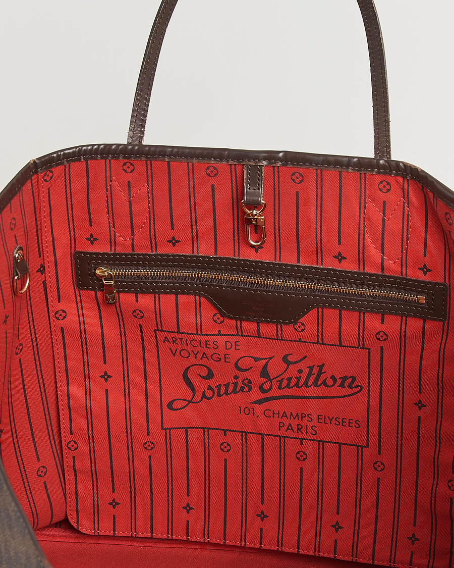 Herren | Pre-Owned & Vintage Bags | Louis Vuitton Pre-Owned | Neverfull GM Damier Ebene