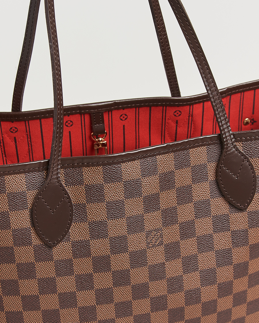 Herren | Pre-Owned & Vintage Bags | Louis Vuitton Pre-Owned | Neverfull MM Damier Ebene
