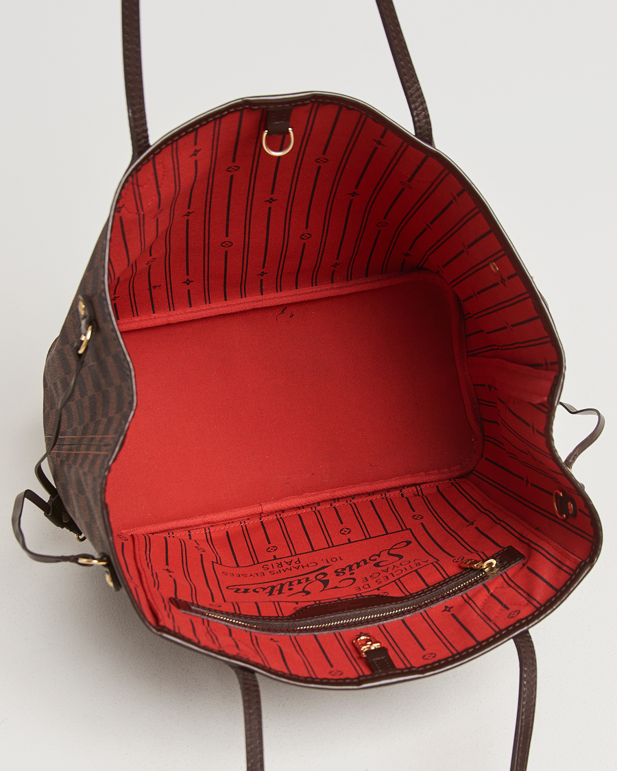 Herren | Pre-Owned & Vintage Bags | Louis Vuitton Pre-Owned | Neverfull MM Damier Ebene