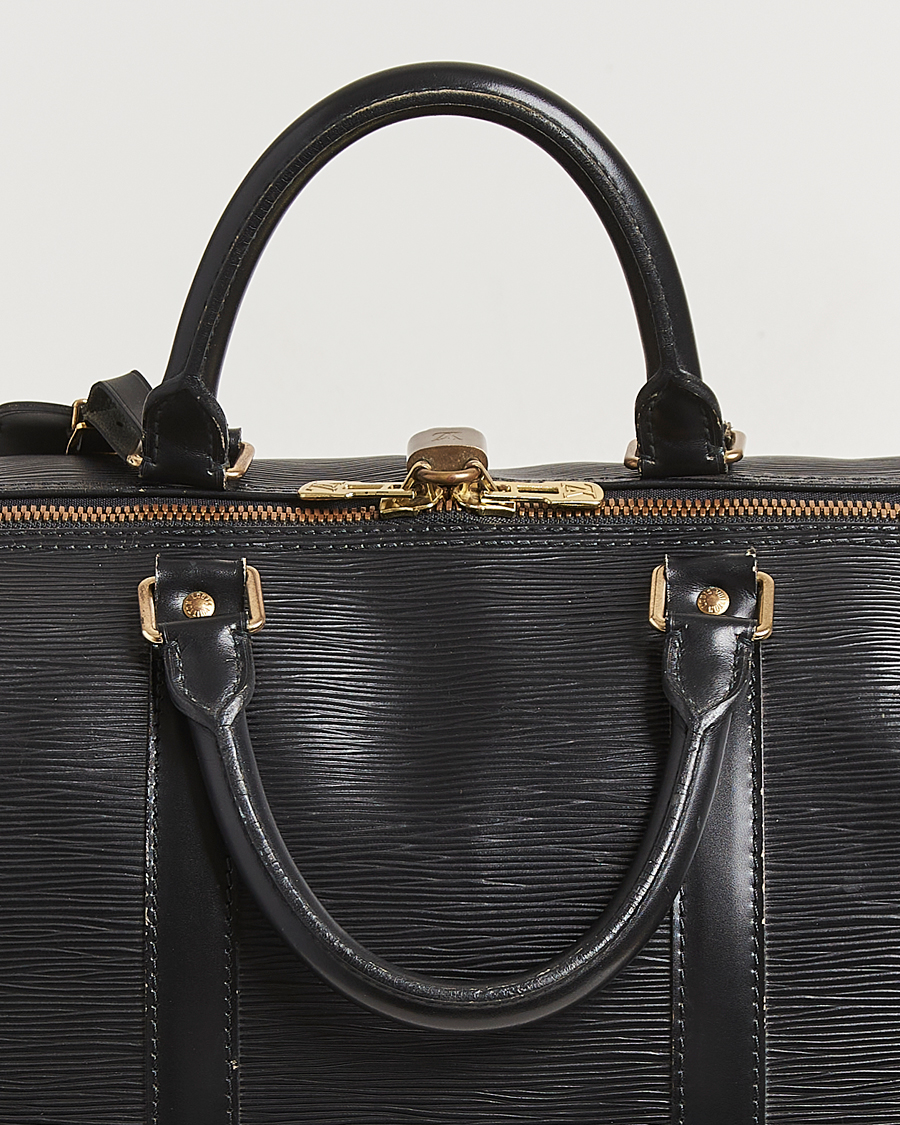 Herren | Pre-Owned & Vintage Bags | Louis Vuitton Pre-Owned | Keepall 55 Epi Leather Black