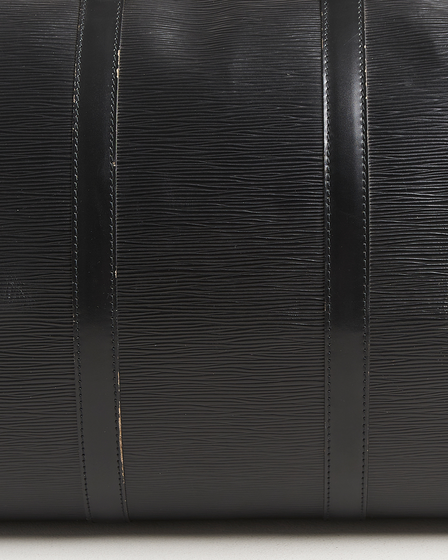 Herren | Pre-Owned & Vintage Bags | Louis Vuitton Pre-Owned | Keepall 55 Epi Leather Black