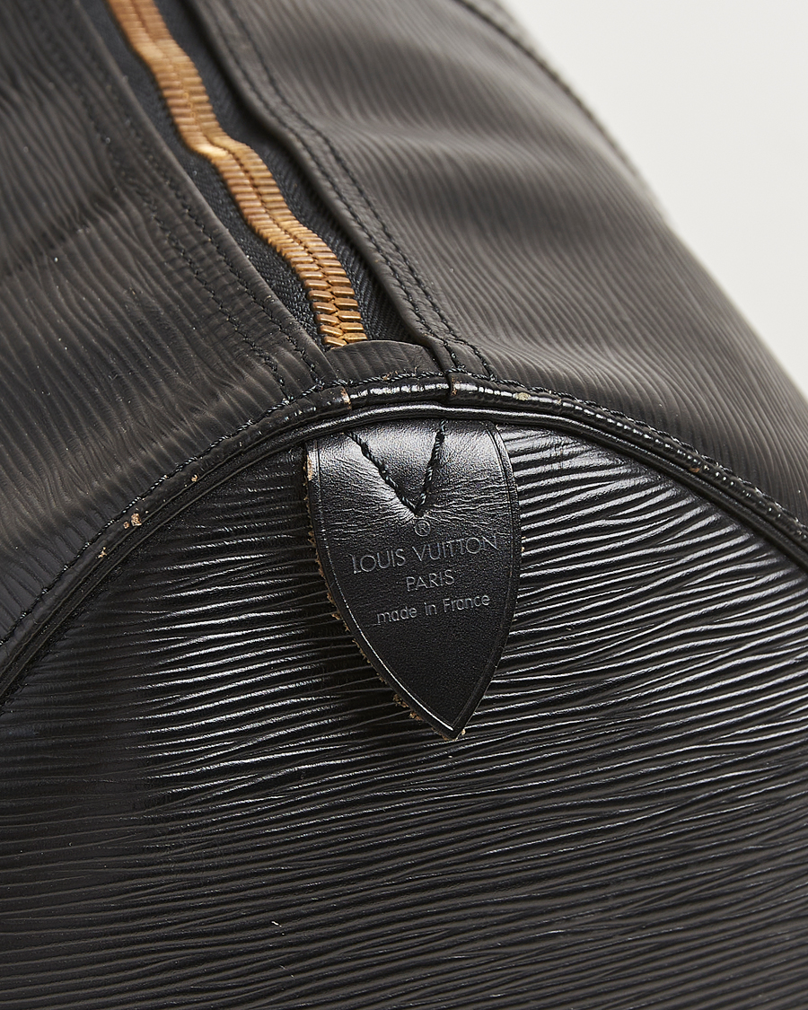 Herren | Pre-Owned & Vintage Bags | Louis Vuitton Pre-Owned | Keepall 55 Epi Leather Black