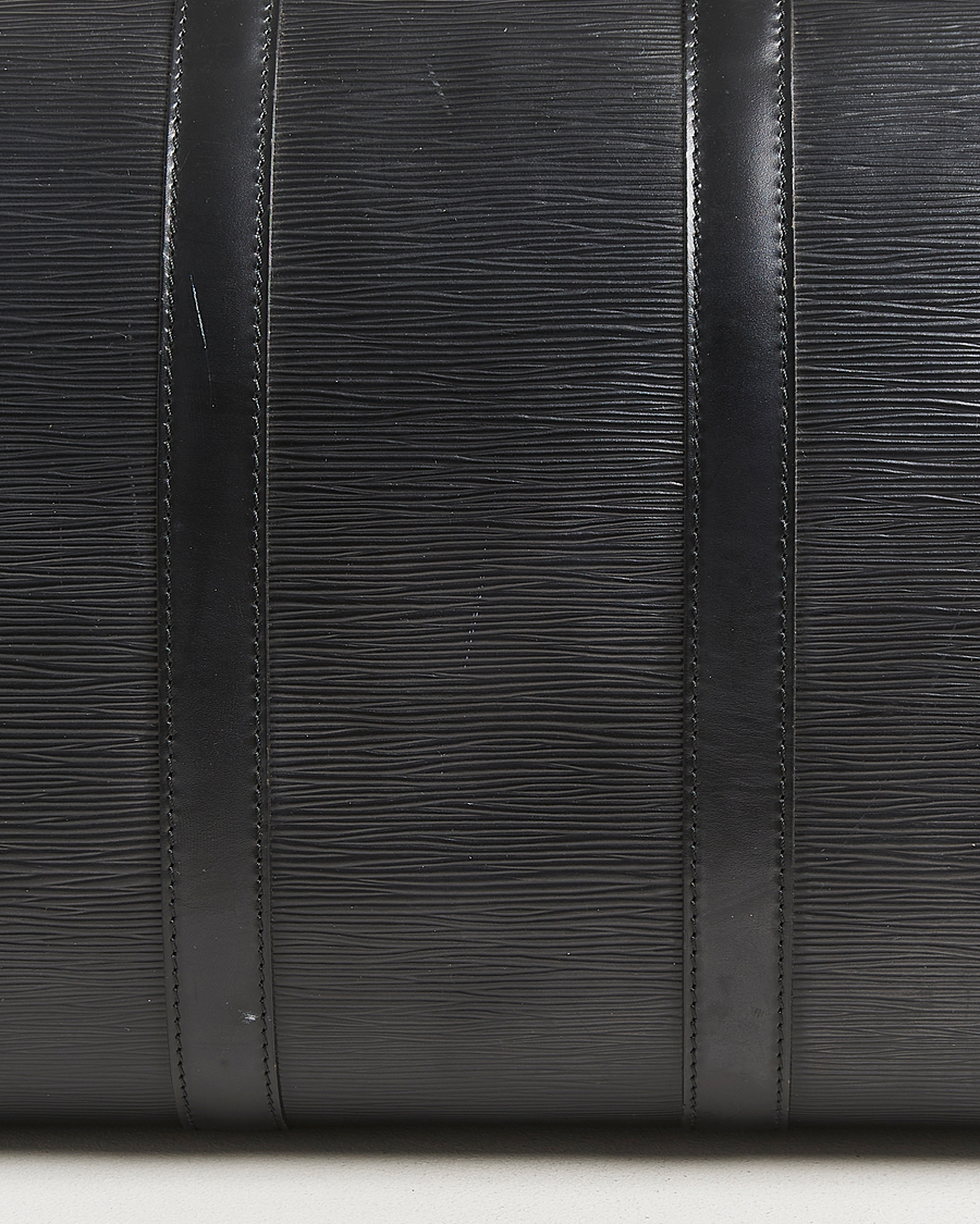 Herren | Pre-Owned & Vintage Bags | Louis Vuitton Pre-Owned | Keepall 45 Epi Leather Black