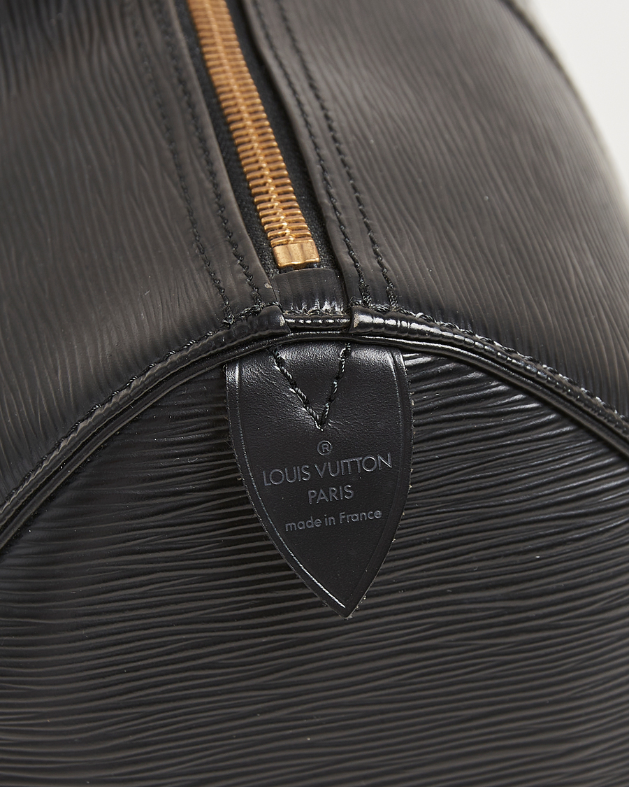 Herren | Pre-Owned & Vintage Bags | Louis Vuitton Pre-Owned | Keepall 45 Epi Leather Black