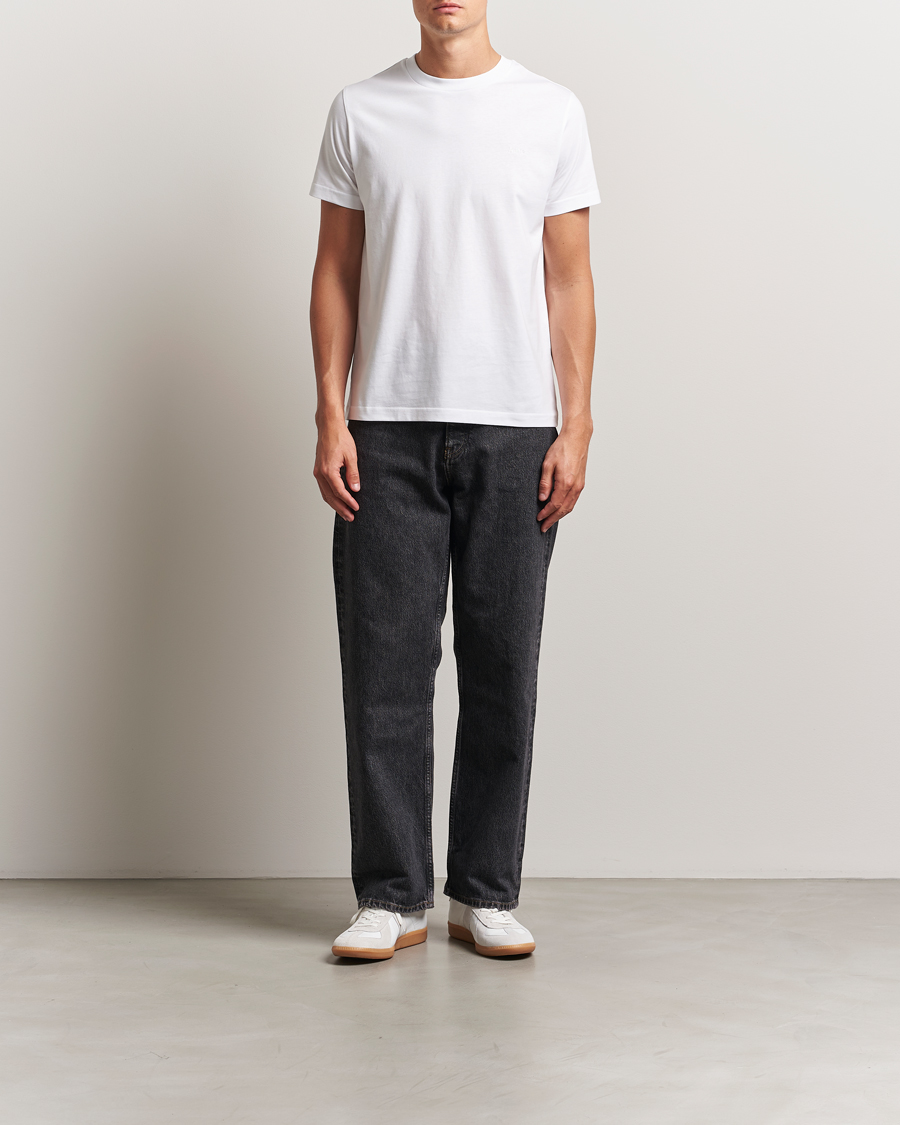 Herren | T-Shirts | A.P.C. | Embroidered APC T-Shirt White