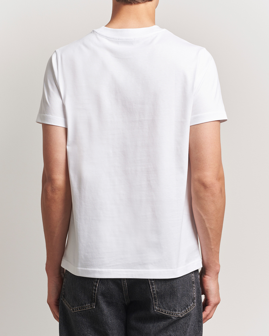 Herren | T-Shirts | A.P.C. | Embroidered APC T-Shirt White