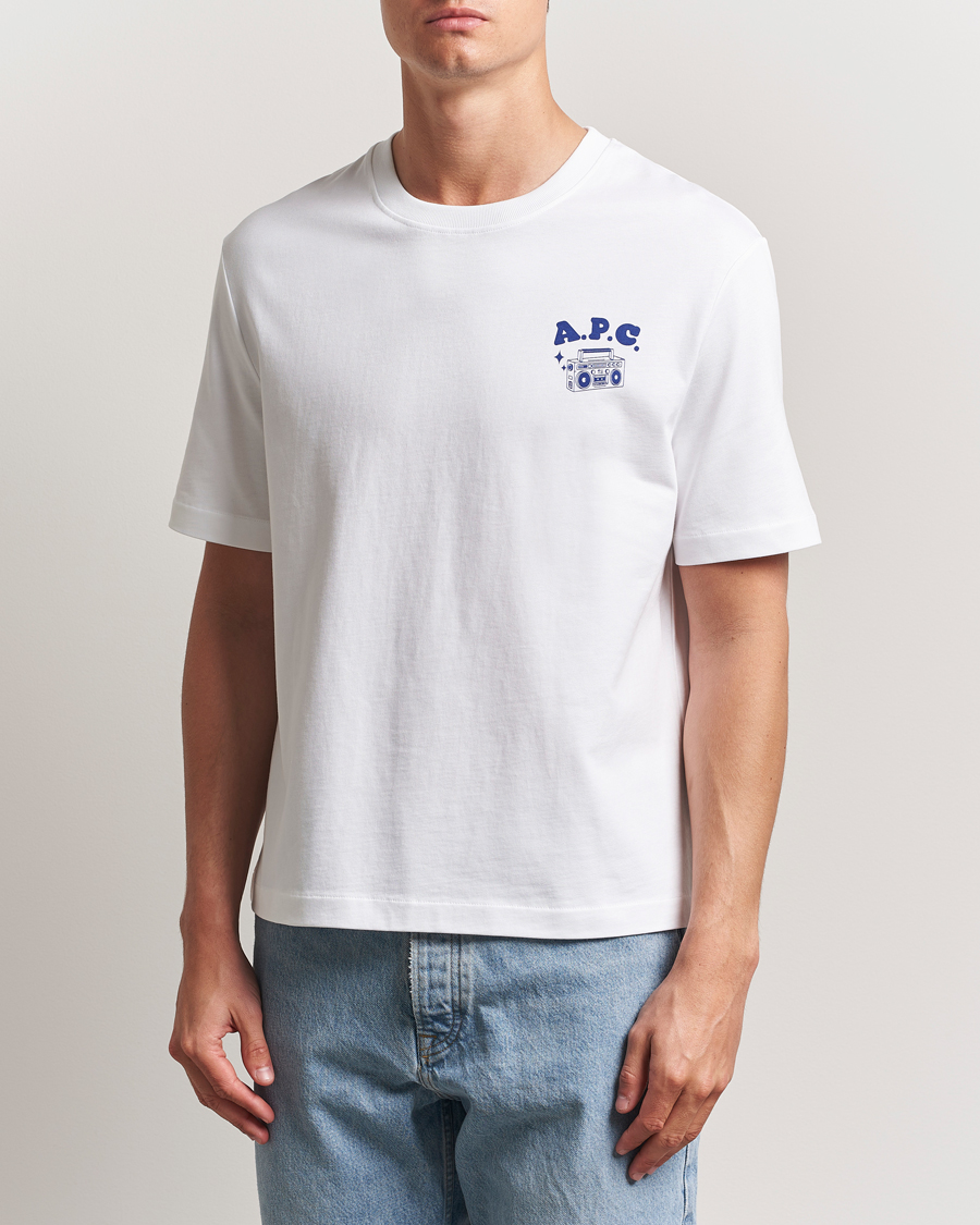 Herren | T-Shirts | A.P.C. | Disco T-Shirt White