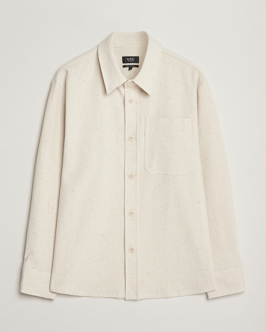 Herren | Hemden | A.P.C. | Basile Overshirt Ecru