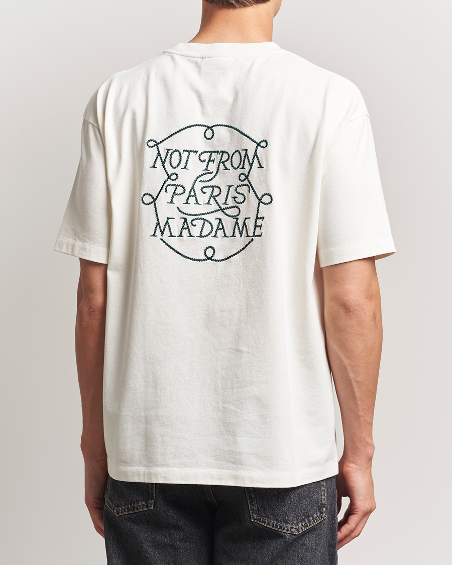 Herren | T-Shirts | Drôle de Monsieur | Slogan Tresses T-Shirt Off White