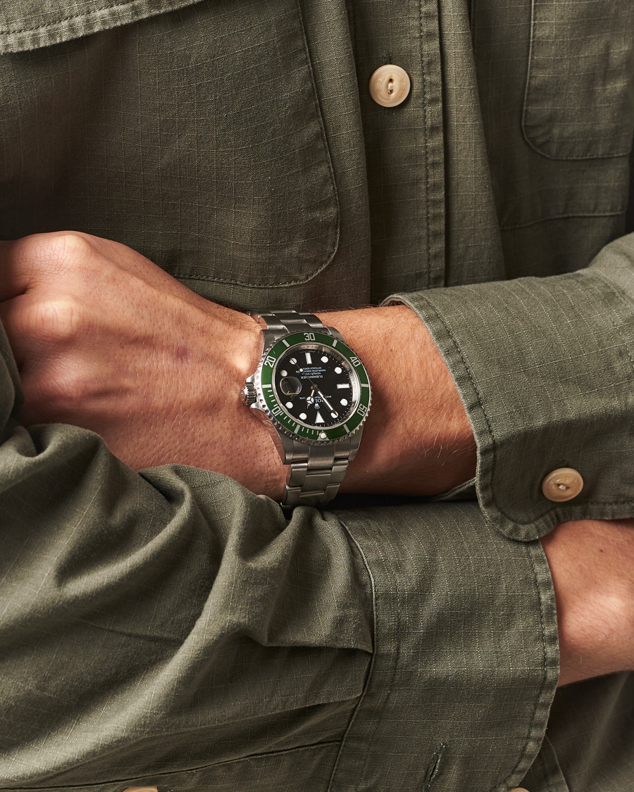 Herren | Rolex Pre-Owned Submariner Kermit | Rolex Pre-Owned | Submariner Kermit