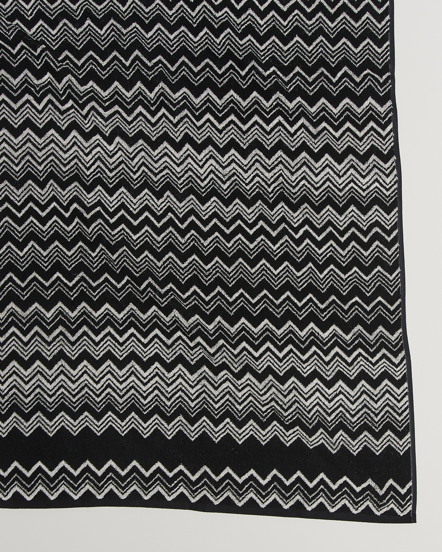 Herren | Textilien | Missoni Home | Keith Bath Towel 70x115cm Black/White