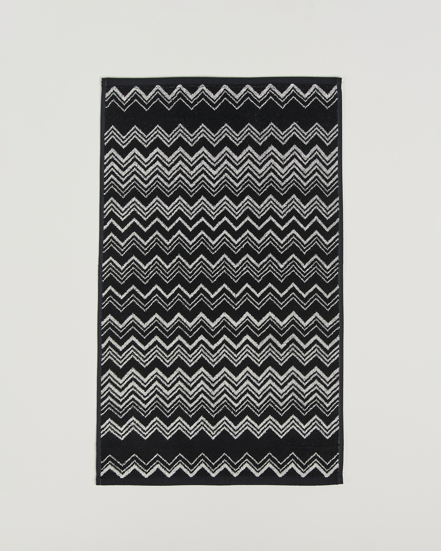 Herren | Textilien | Missoni Home | Keith Hand Towel 70x40cm Black/White