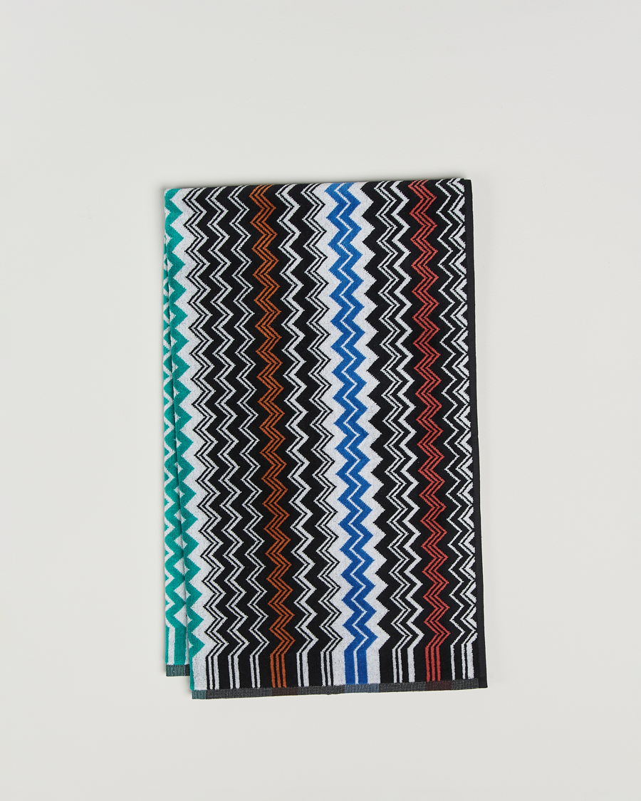 Herren | Textilien | Missoni Home | Neoclassic Bath Towel 70x115cm Black Multi
