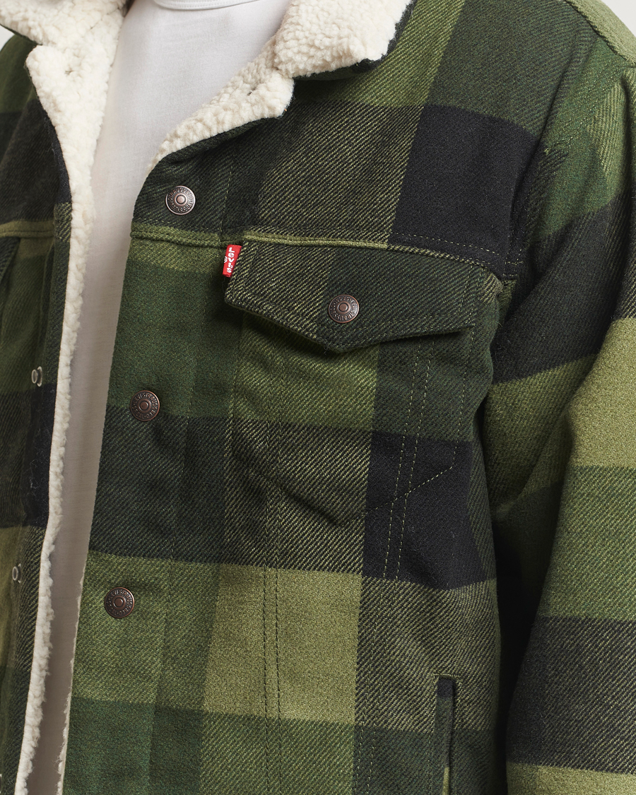 Herren | Jacken | Levi's | Relaxed Fit Checked Trucker Jacket Laredo