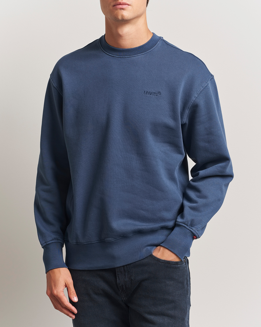 Herren | Pullover | Levi's | Authentic Crew Neck Sweatshirt Sargasso Sea