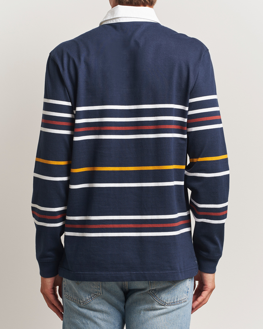 Herren | Pullover | Levi's | Union Striped Rugby Sweater Navy Blazer