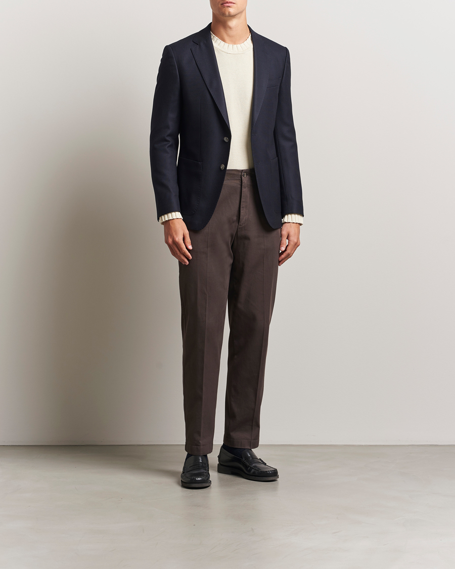 Herren | Sakkos | BOSS BLACK | Hutson Structured Blazer Dark Blue