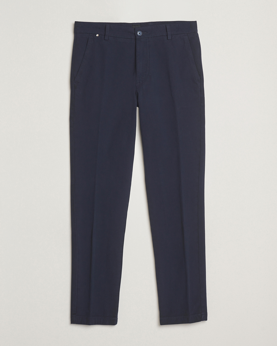 Herren | Hosen | BOSS BLACK | Kaiton Structured Chinos Dark Blue