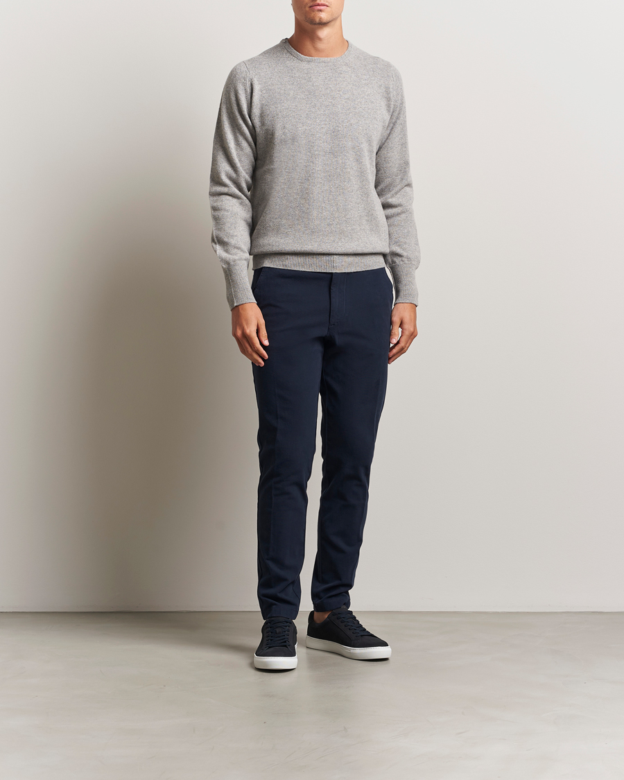 Herren | Hosen | BOSS BLACK | Kaiton Structured Chinos Dark Blue