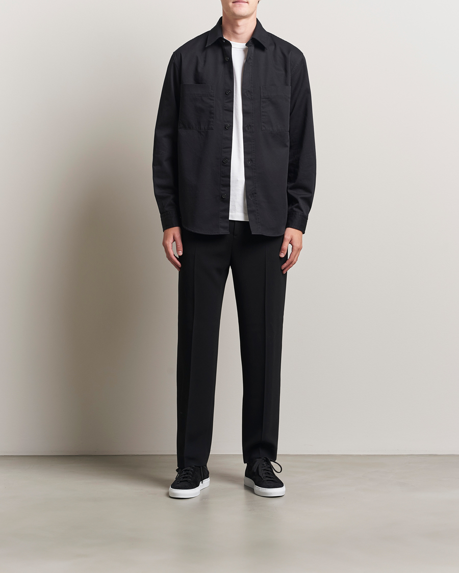 Herren | Hemden | BOSS BLACK | Owen Overshirt Black