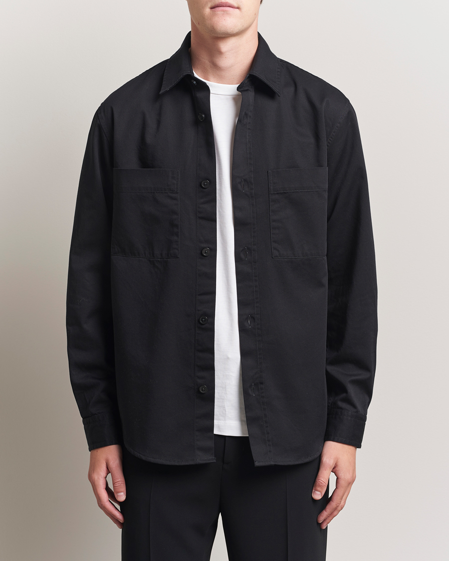 Herren | Hemden | BOSS BLACK | Owen Overshirt Black