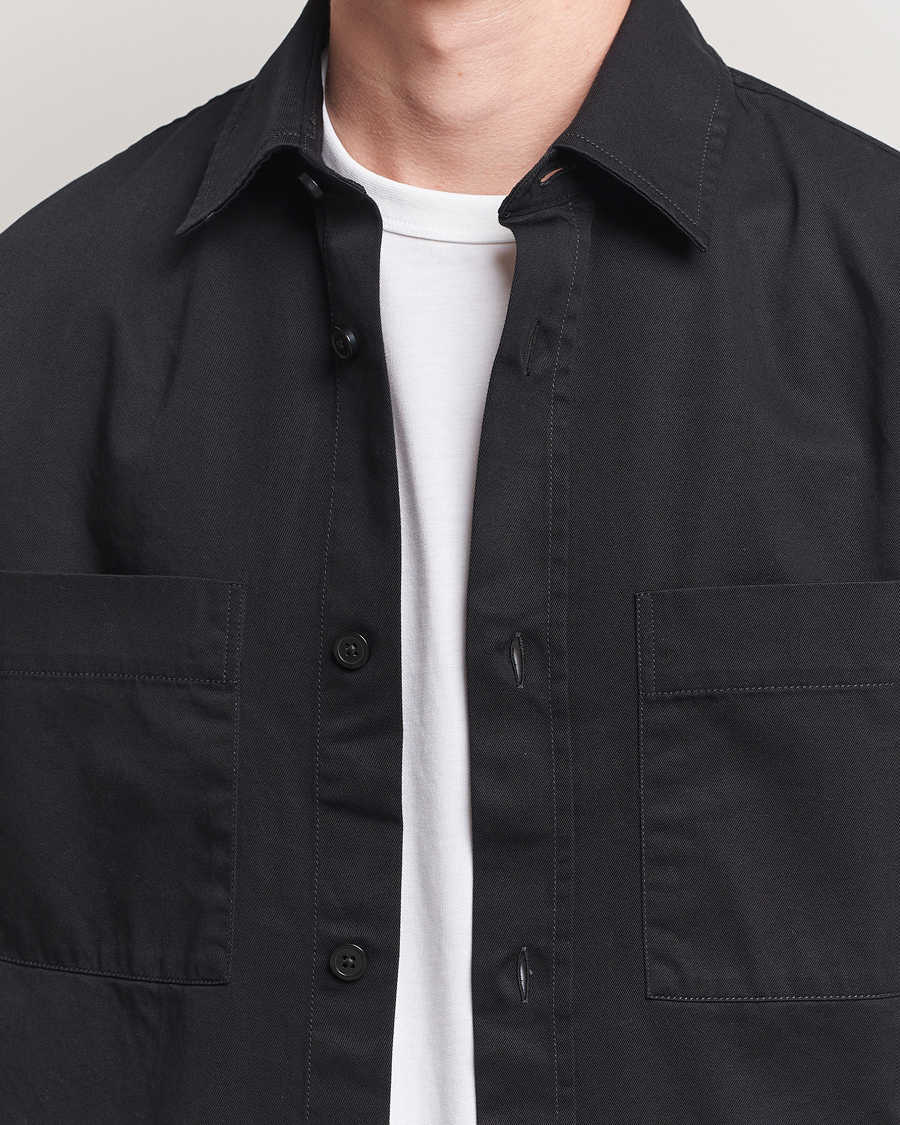 Herren | Hemden | BOSS BLACK | Owen Overshirt Black