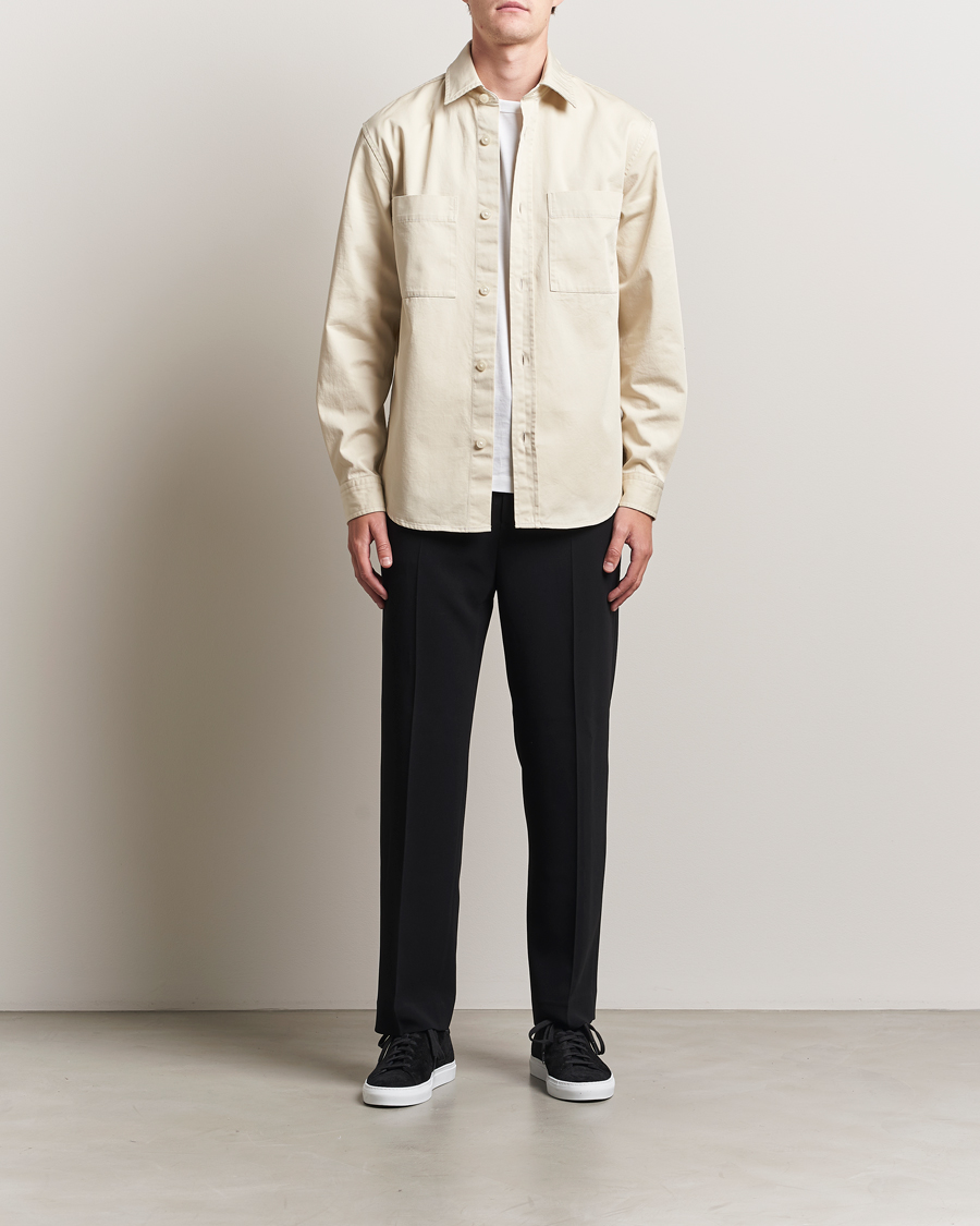Herren | Hemden | BOSS BLACK | Owen Overshirt Open White