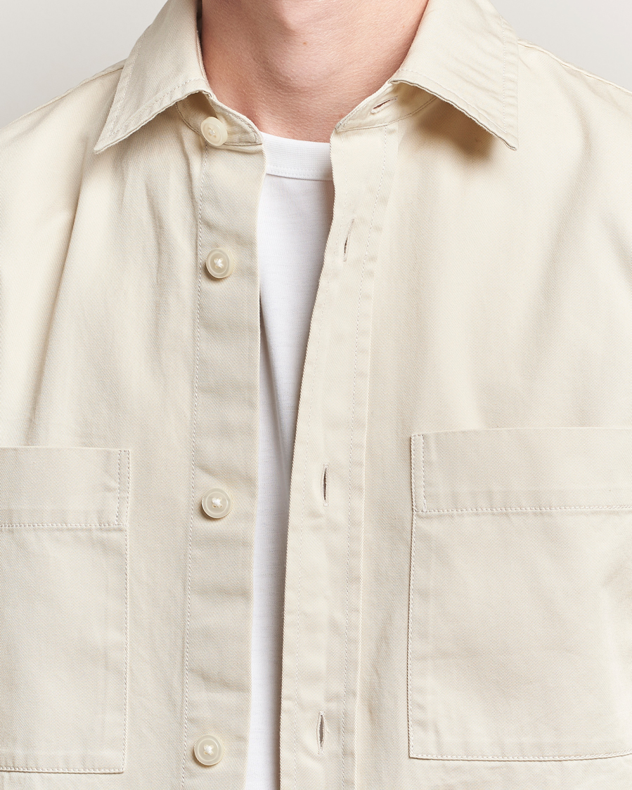 Herren | Hemden | BOSS BLACK | Owen Overshirt Open White