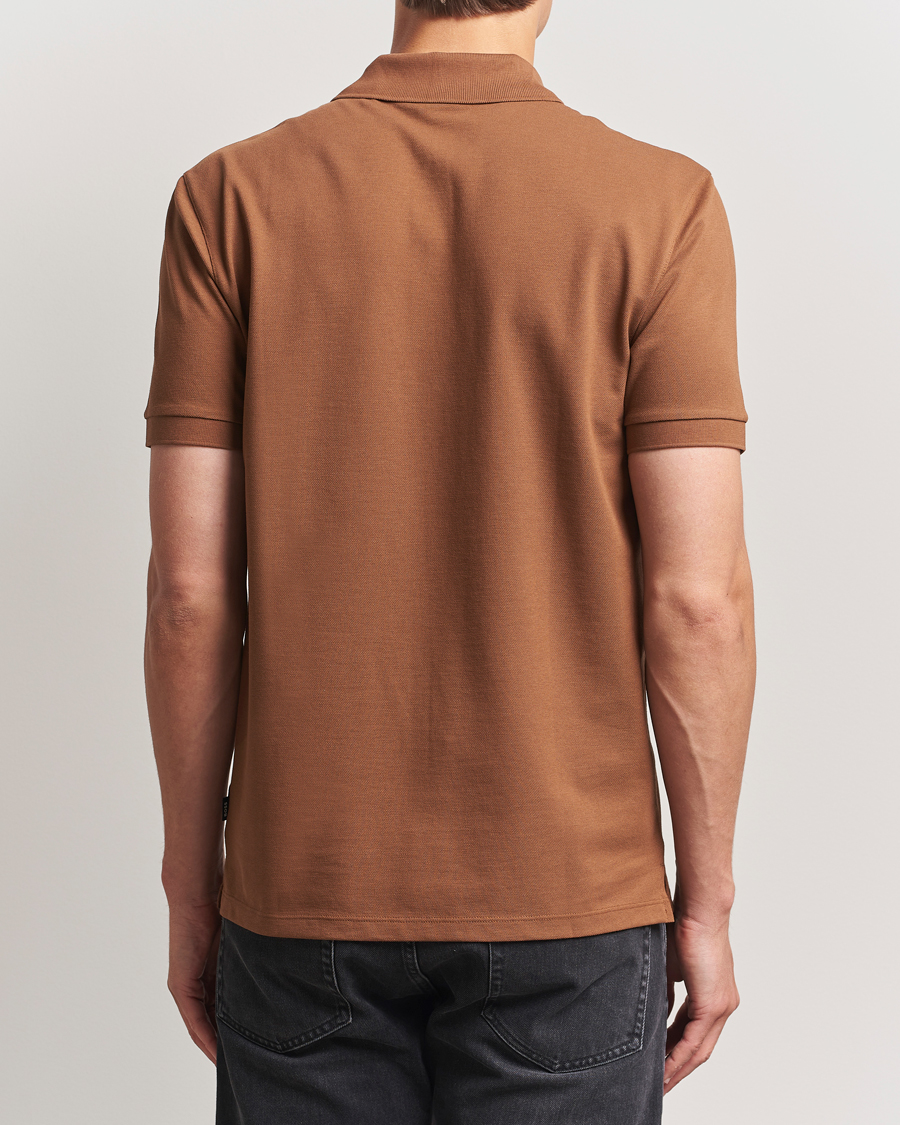 Herren | Poloshirts | BOSS BLACK | Pallas Polo Medium Brown
