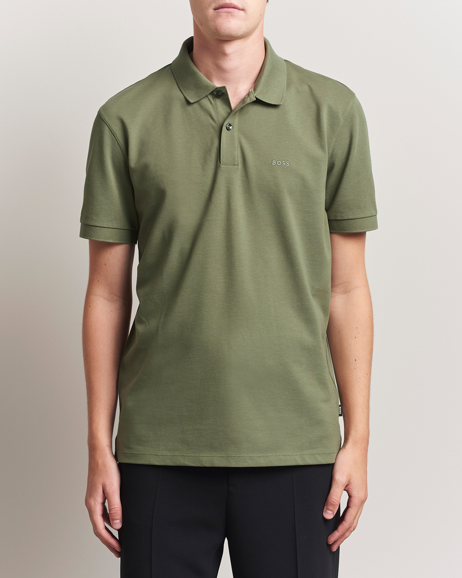 Herren | Poloshirts | BOSS BLACK | Pallas Polo Medium Green