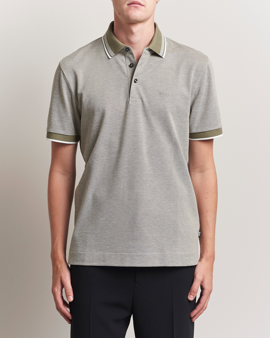 Herren | Poloshirts | BOSS BLACK | Prout Polo Medium Green