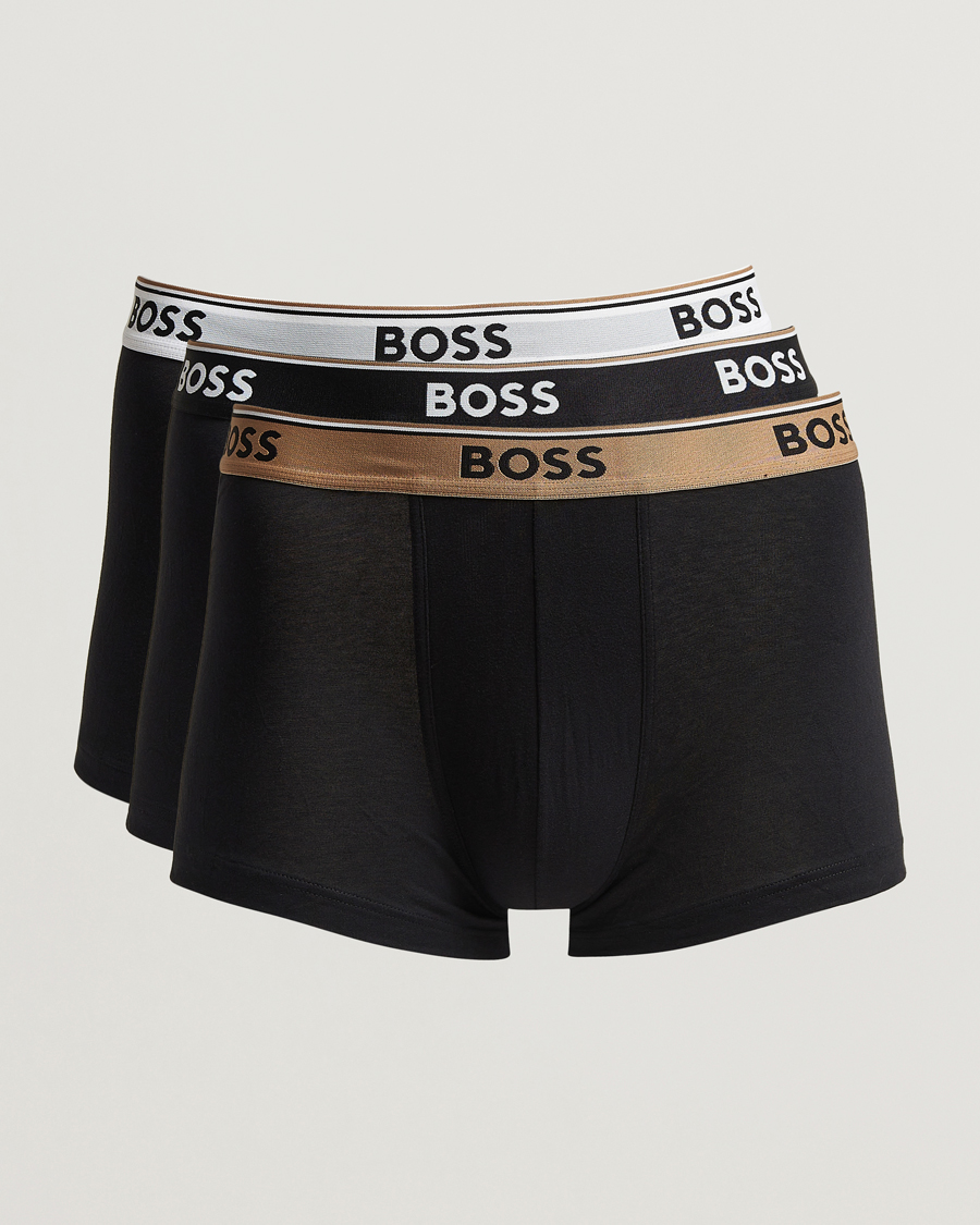 Herren | Unterwäsche | BOSS BLACK | 3-Pack Trunk Black