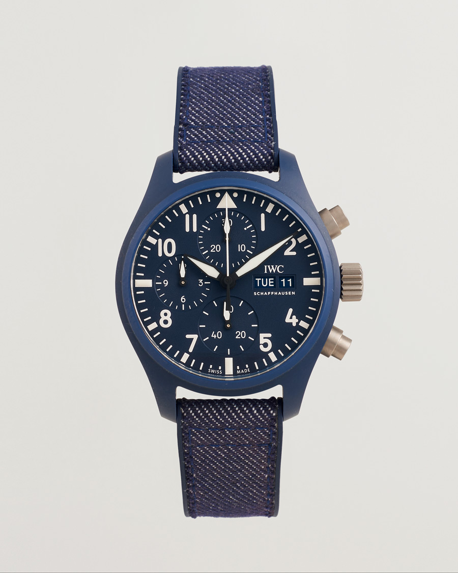 Herren | Pre-Owned & Vintage Watches | IWC Pre-Owned | Chronograph 41 Top Gun Oceana 