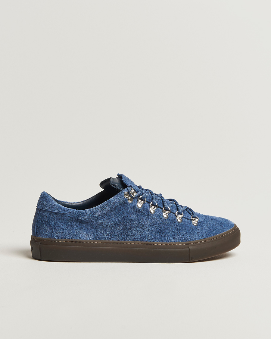 Herren | Sneaker | Diemme | Marostica Low Sneaker Vintage Blue Suede