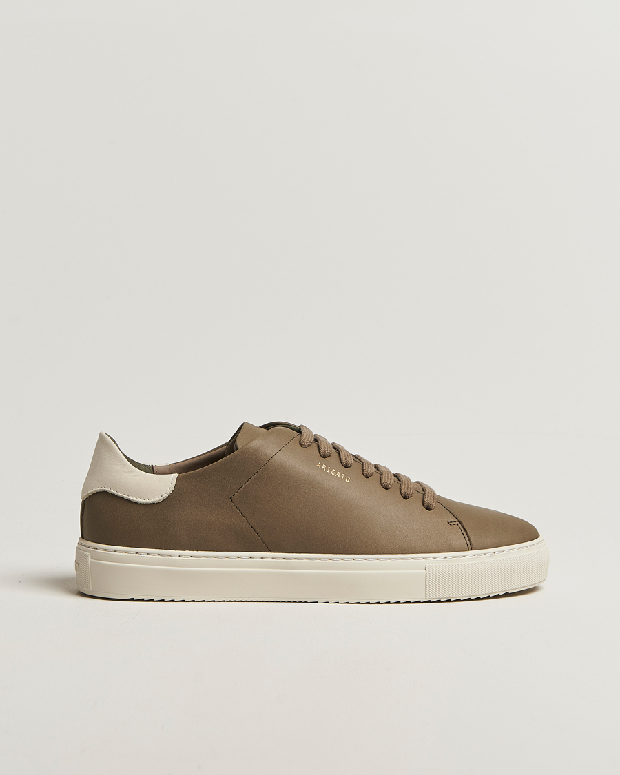 Herren | Sneaker | Axel Arigato | Clean 90 Nubuck Sneaker Dark Green/Light Beige