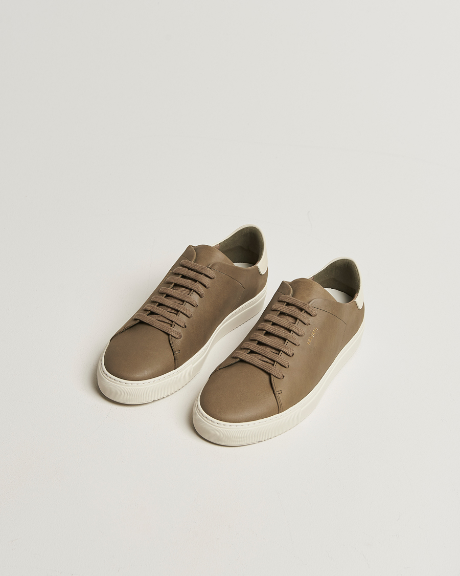 Herren | Sneaker | Axel Arigato | Clean 90 Nubuck Sneaker Dark Green/Light Beige