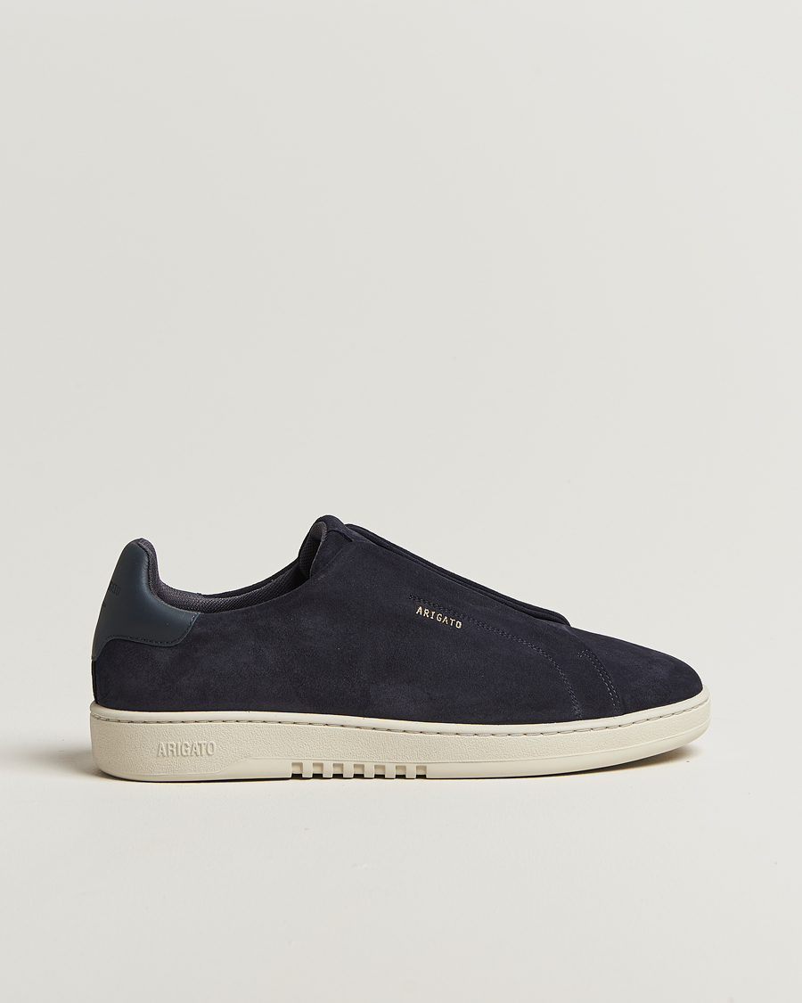 Herren | Sneaker | Axel Arigato | Dice Laceless Suede Sneaker Dark Blue