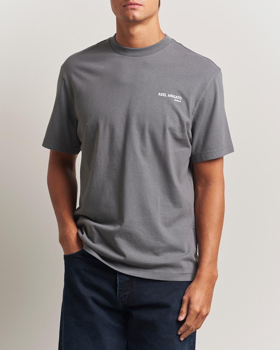 Herren | T-Shirts | Axel Arigato | Legacy T-Shirt Steel Grey