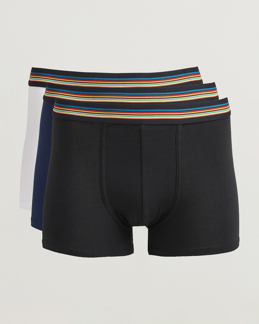 Herren | Unterwäsche | Paul Smith | 3-Pack Trunk White/Navy/Black