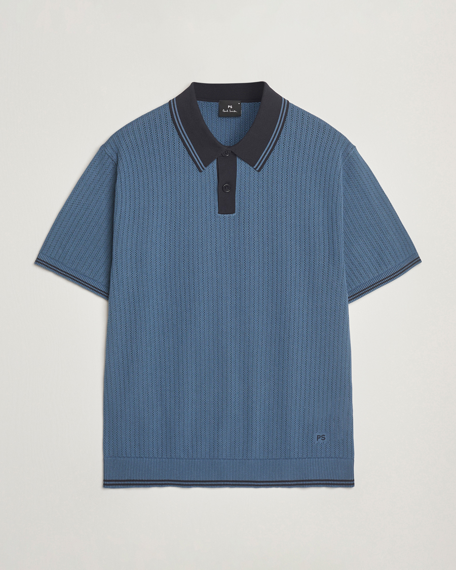 Herren | Poloshirts | PS Paul Smith | Knitted Polo Blue