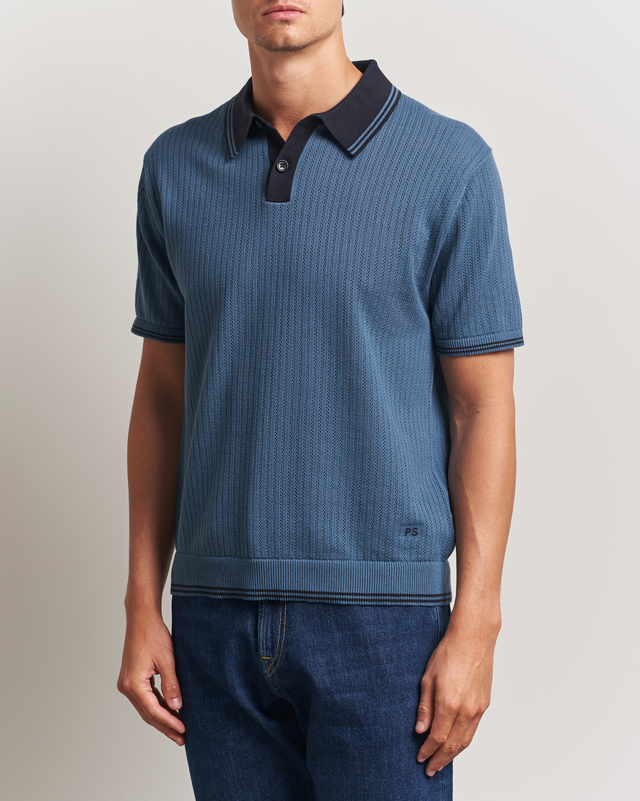 Herren | Poloshirts | PS Paul Smith | Knitted Polo Blue