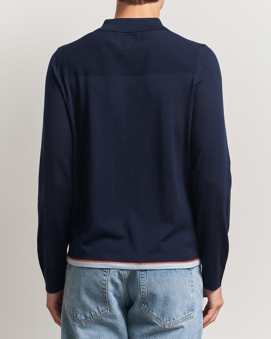 Herren | Pullover | PS Paul Smith | Merino Knitted Full Zip Navy