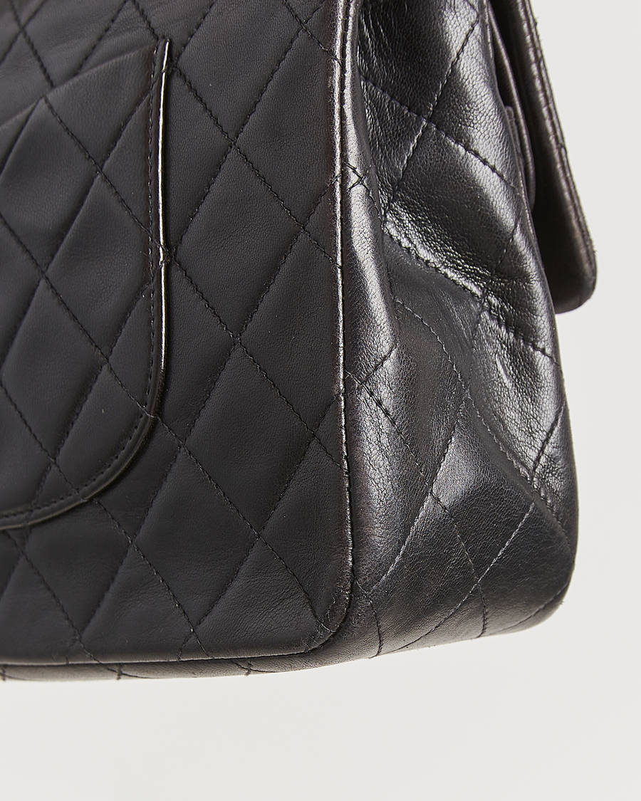 Herren | Gifts for Her | Chanel Pre-Owned | Classic Double Flap Medium Lambskin Black