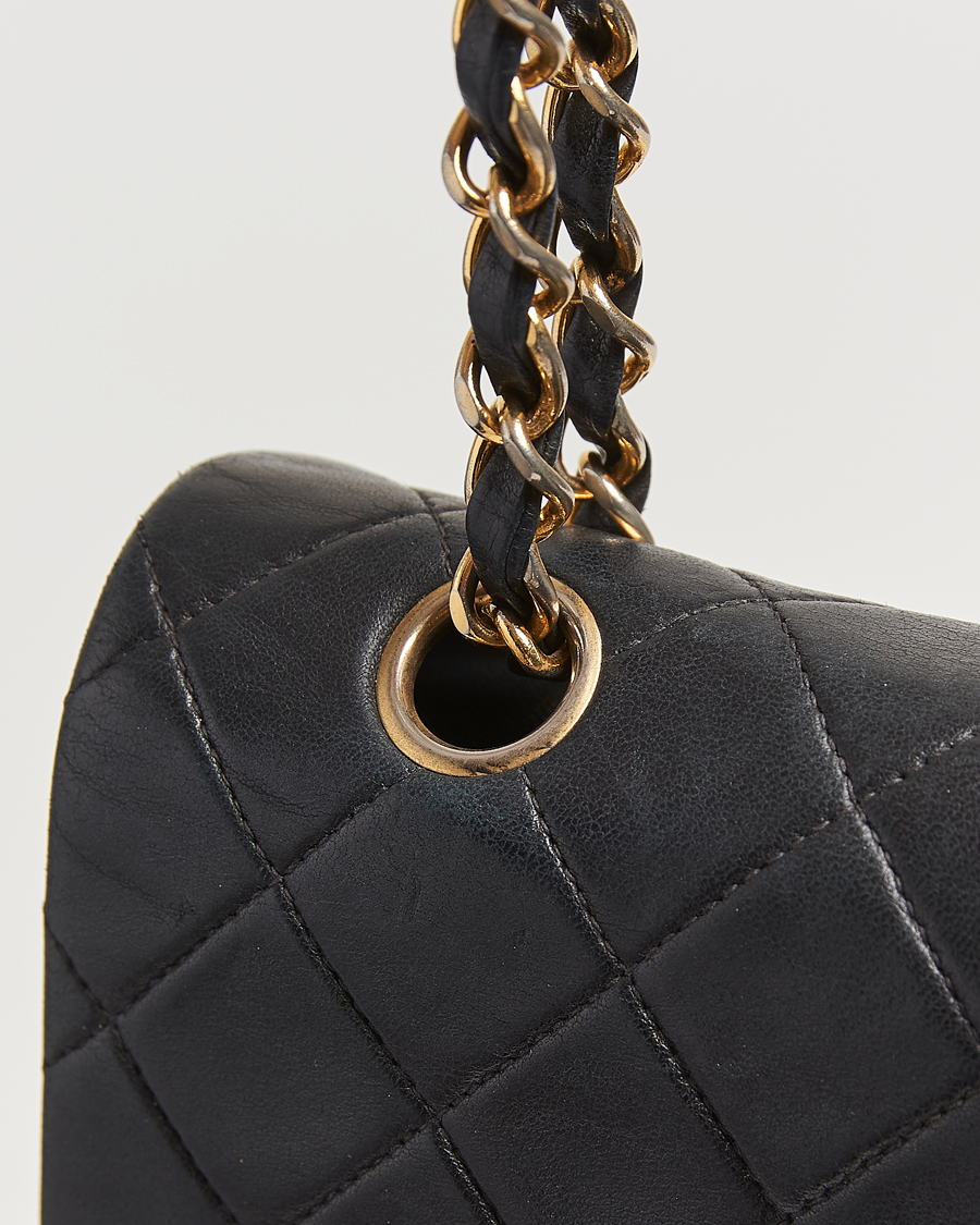 Herren | Gifts for Her | Chanel Pre-Owned | Classic Double Flap Medium Lambskin Black