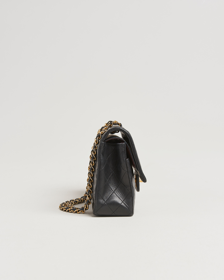 Herren | Gifts for Her | Chanel Pre-Owned | Classic Double Flap Medium Lambskin Black